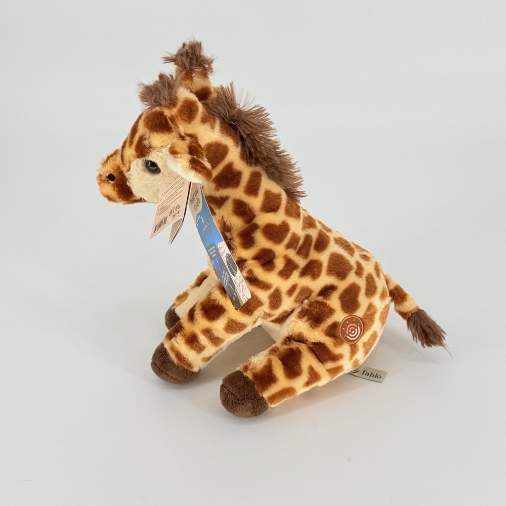 Fahlo Giraffe Plush w/ Tracking Experience NWT Somali Giraffe Project